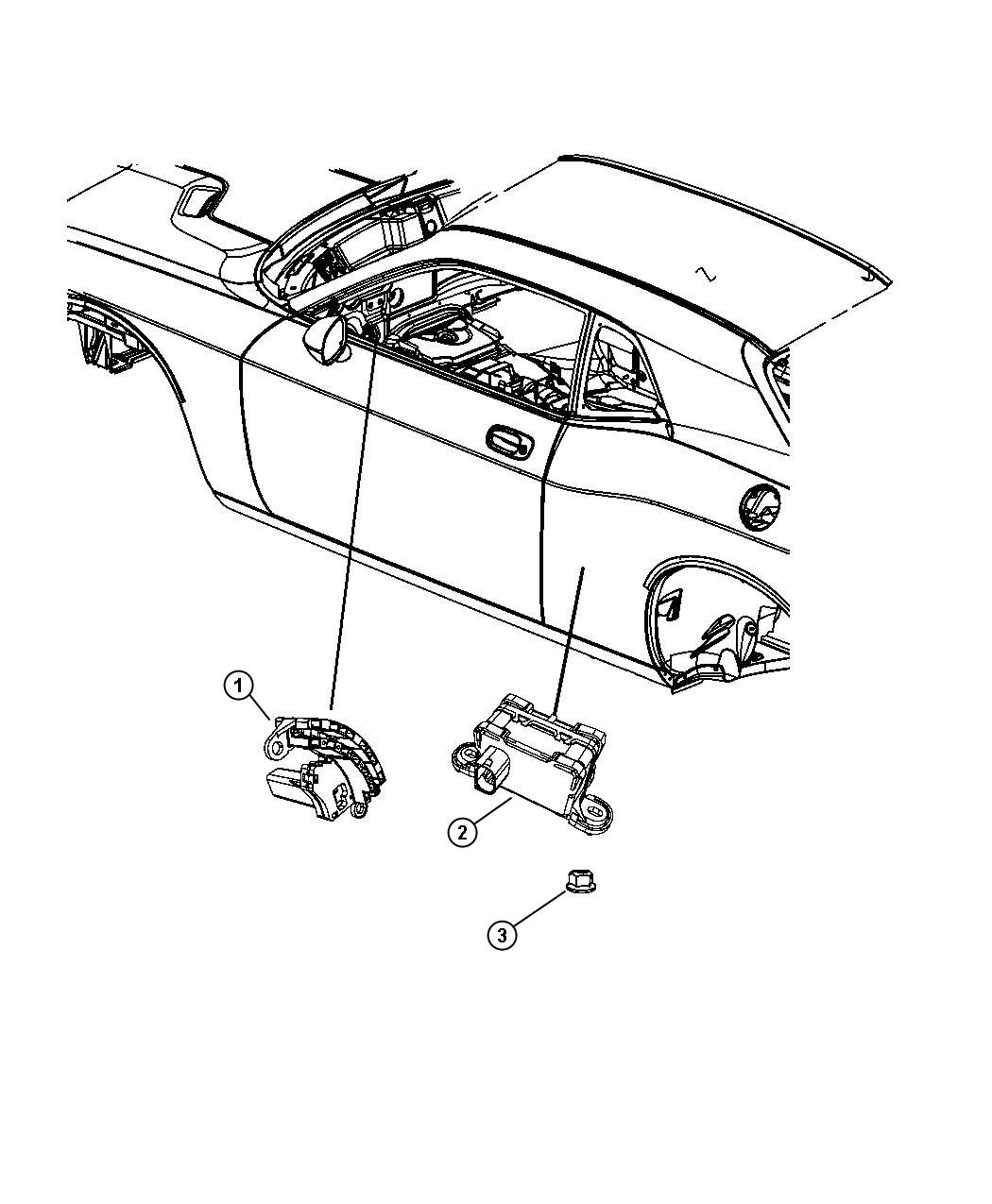 Diagram Sensors Suspension and Steering. for your Dodge