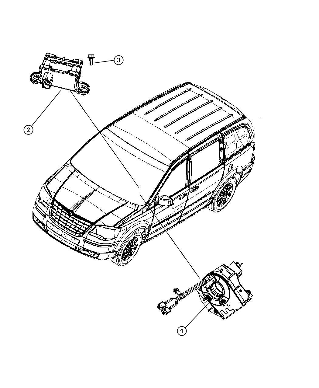 Sensors, Suspension and Steering. Diagram