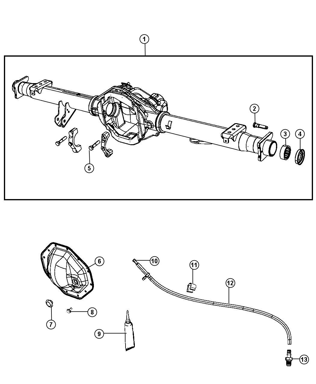 Housing and Vent. Diagram