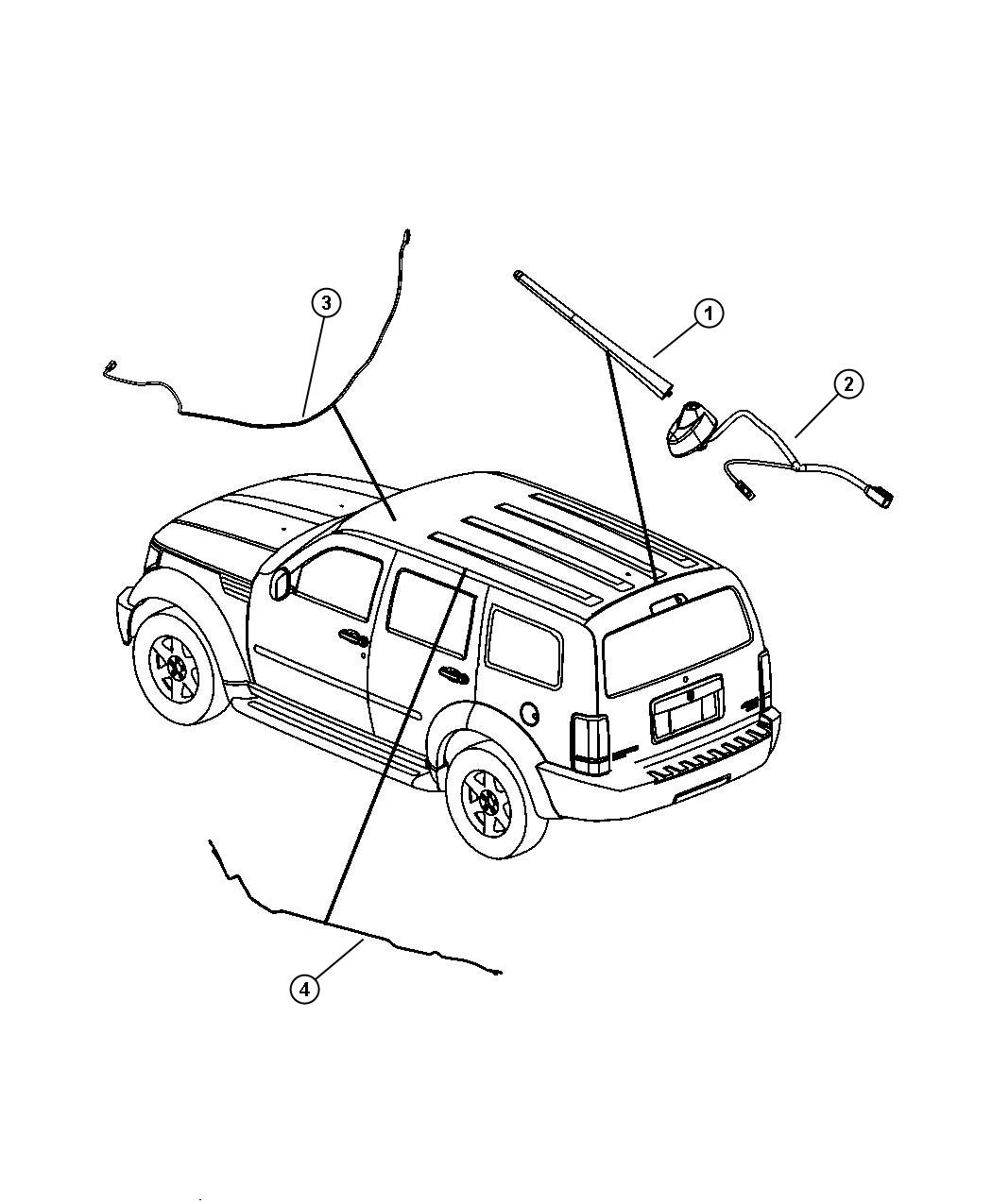 Diagram Antenna. for your Dodge