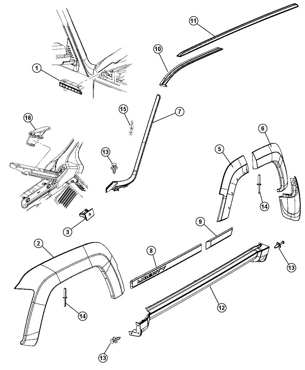 Exterior Ornamentation. Diagram