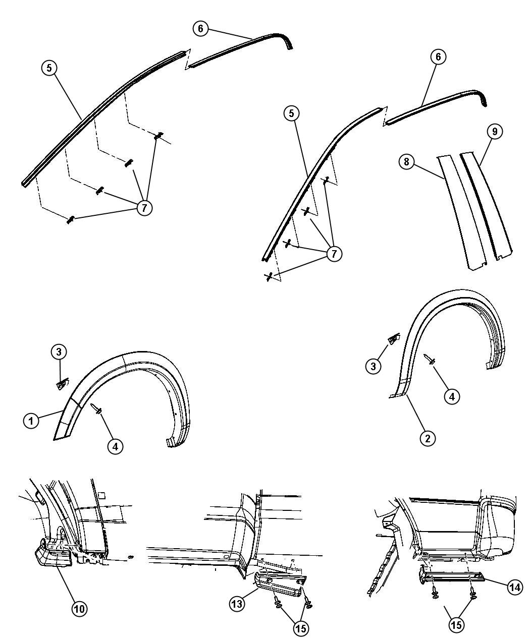 Exterior Ornamentation. Diagram