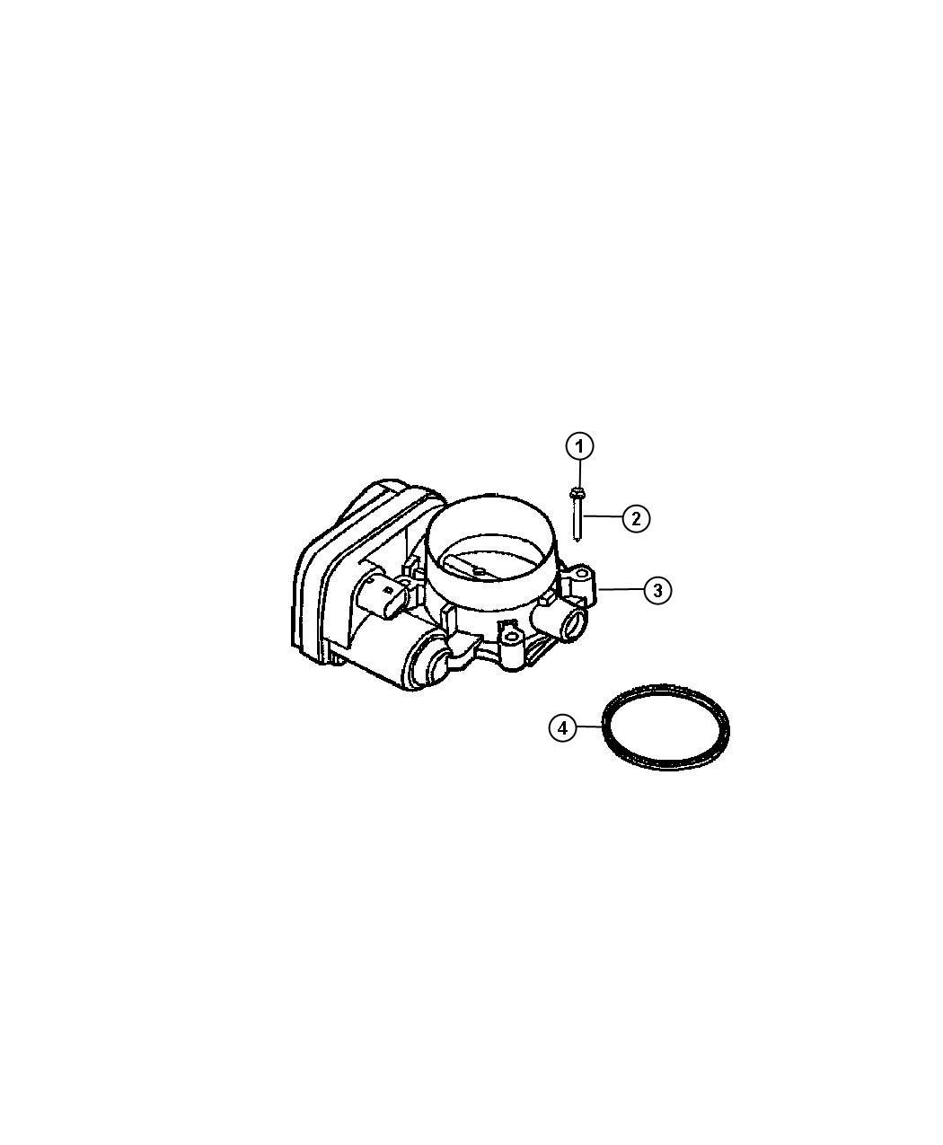 Diagram Throttle Body. for your Dodge