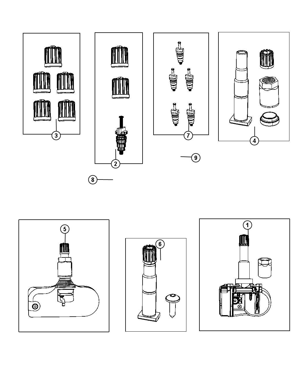 Diagram Tire Monitoring System. for your 2010 Dodge Charger   