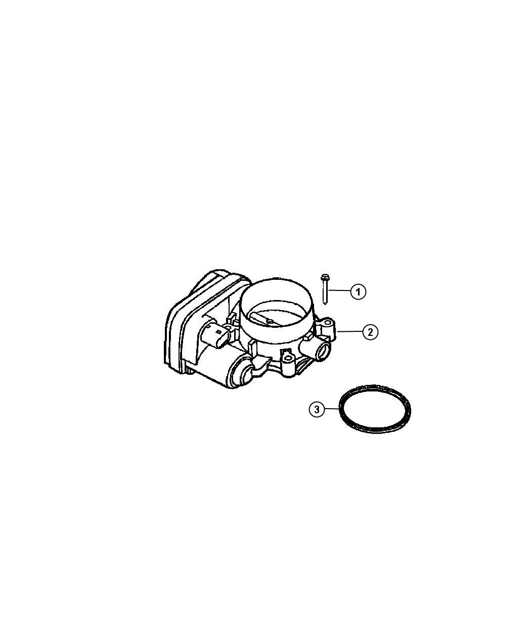 Diagram Throttle Body. for your Jeep Liberty  