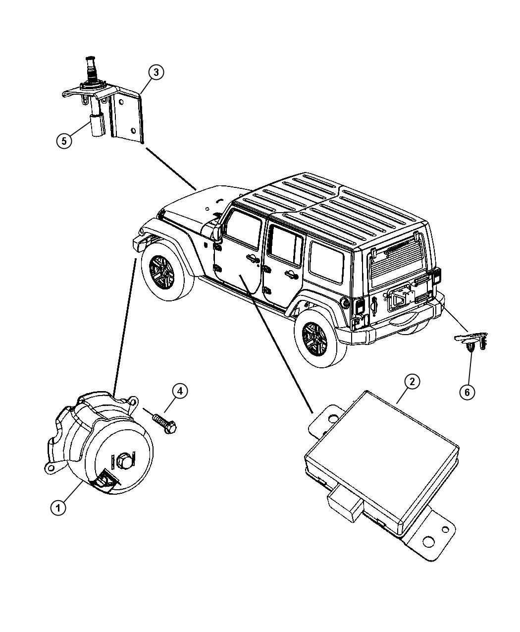 Full size assembly image of Siren Alarm System. (1/1)