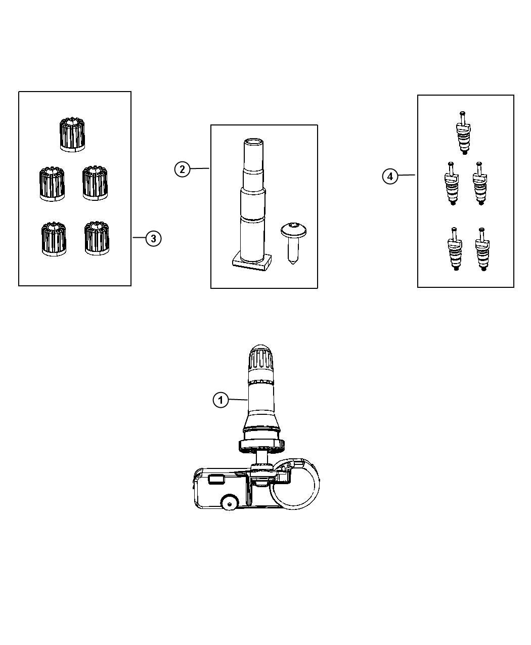 Diagram Tire Monitoring System. for your Jeep