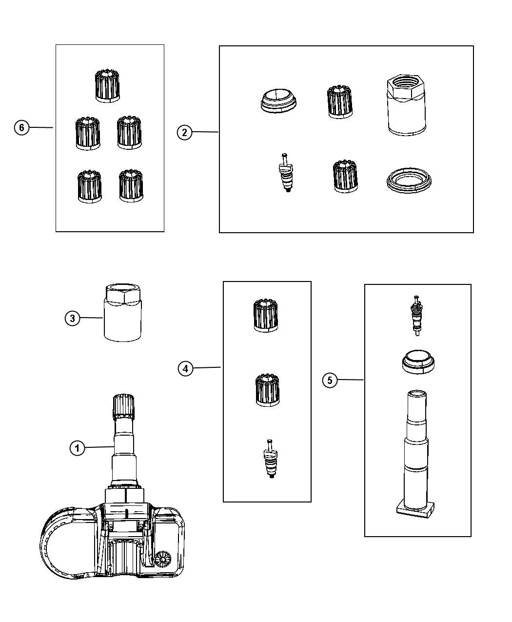 Diagram Tire Monitoring System. for your Jeep