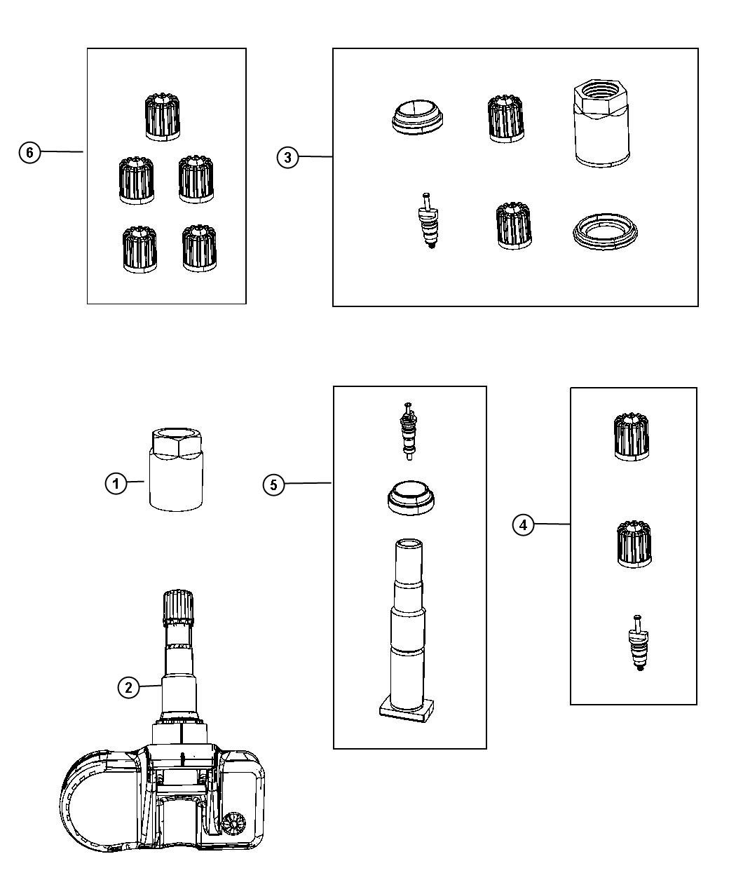 Diagram Tire Monitoring System. for your Jeep