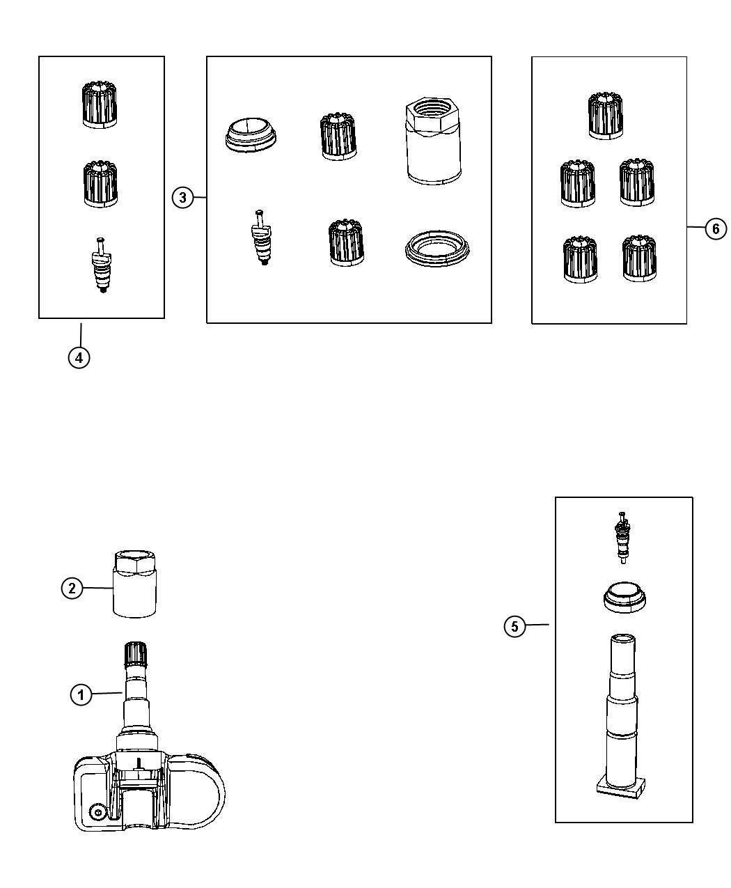 Diagram Tire Monitoring System. for your Chrysler
