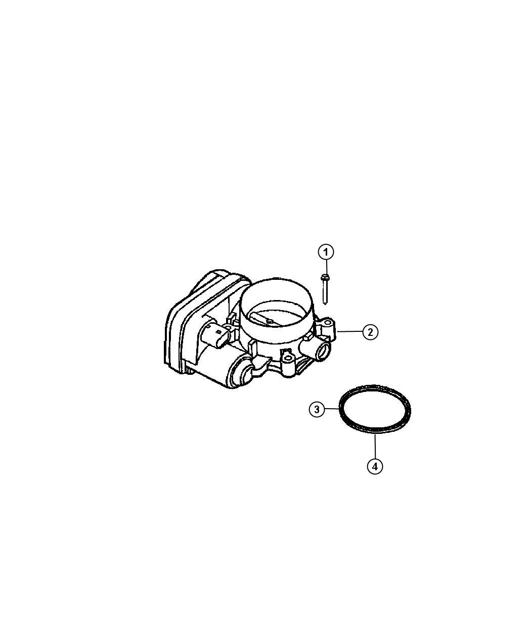 Diagram Throttle Body. for your Jeep Liberty  