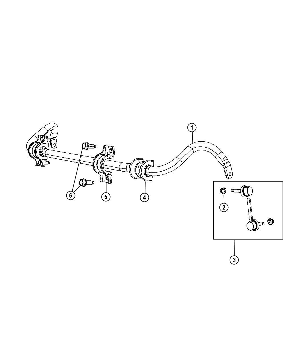 Diagram Stabilizer Bar,Front. for your Jeep