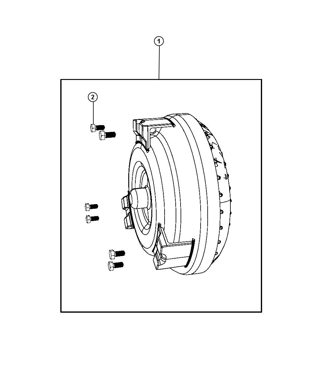 Diagram Torque Converter. for your 2000 Chrysler 300  M 