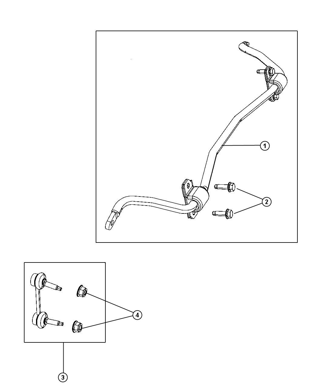 Diagram Stabilizer Bar,Rear. for your Dodge Durango  