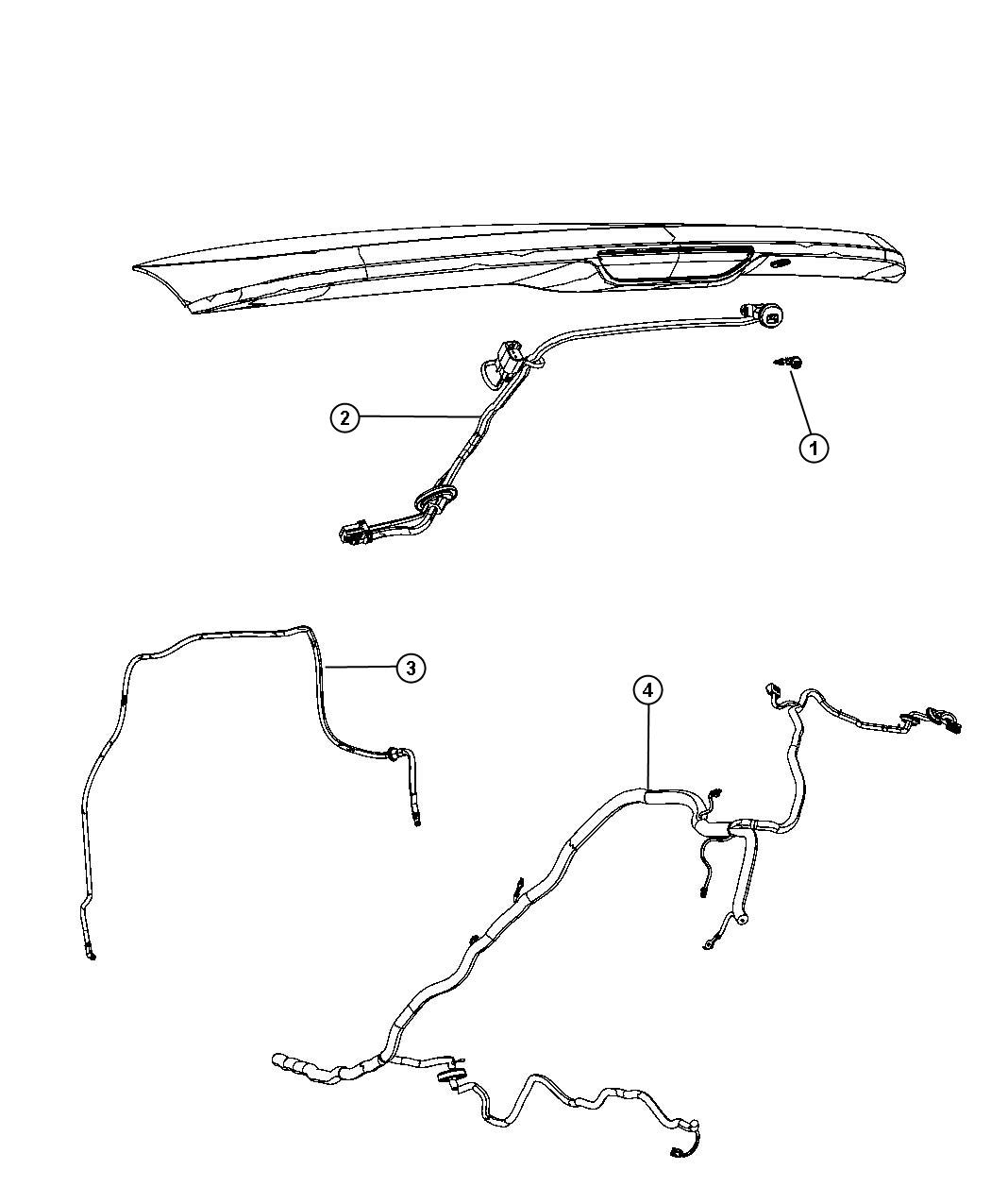 Rear Washer System. Diagram