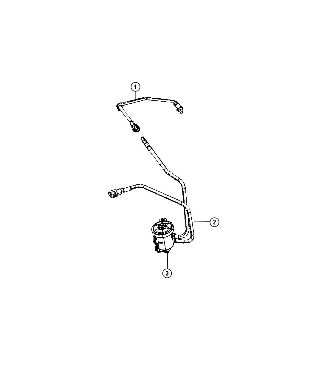 Diagram Emission Control Vacuum Harness. for your 2010 Ram 3500   