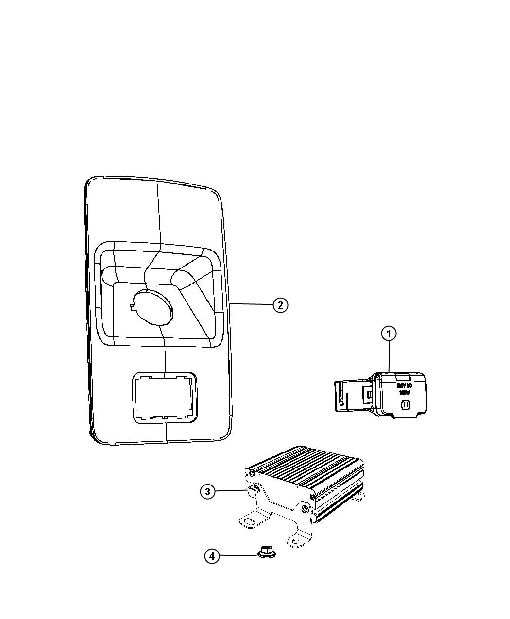 Power Inverter Outlet. Diagram