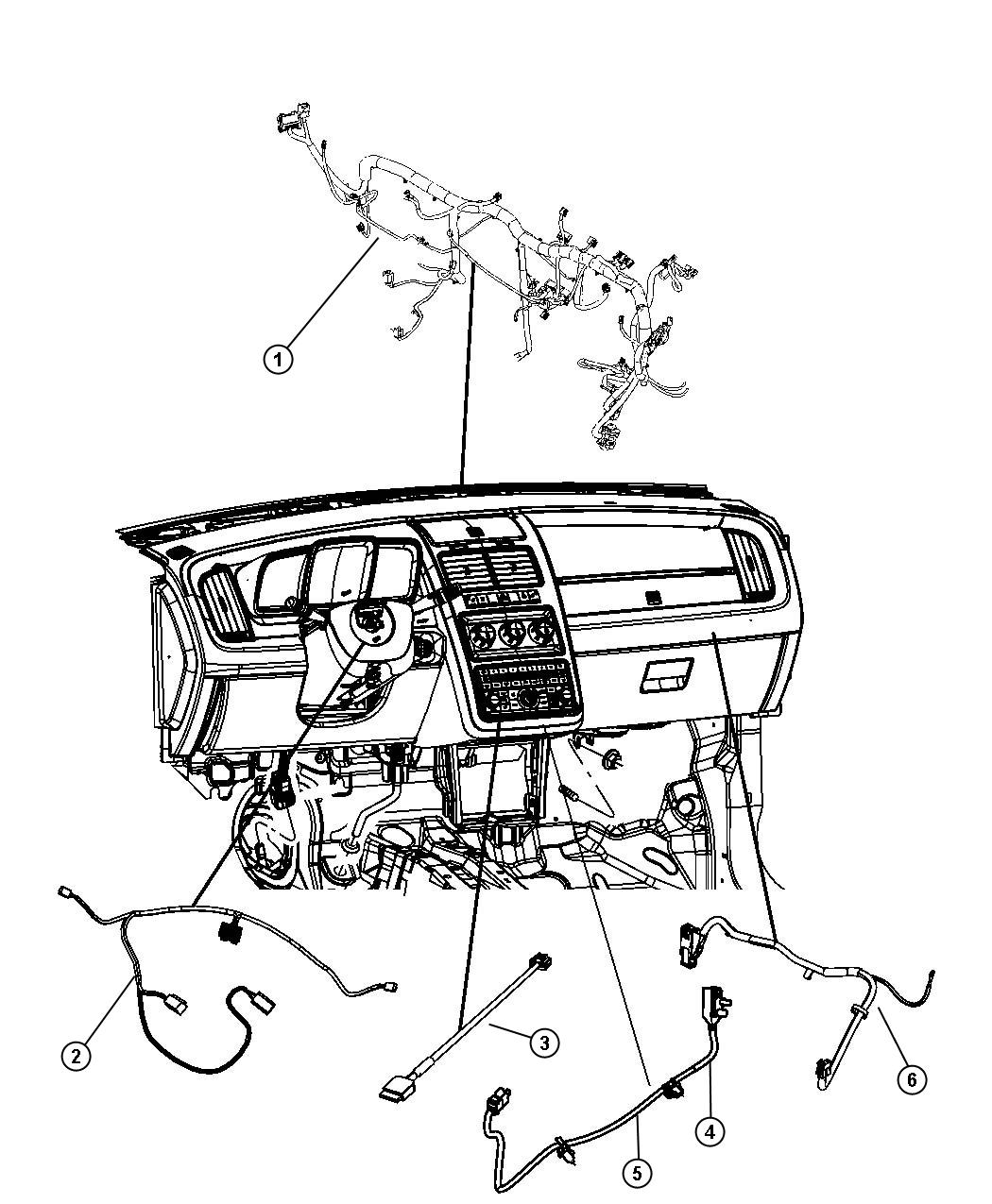 Diagram Wiring Instrument Panel. for your Dodge