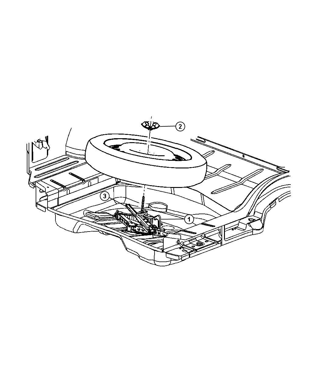 Diagram Jack Assembly. for your Dodge