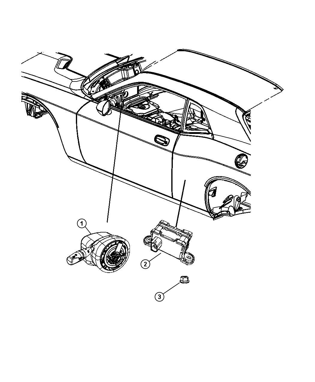 Diagram Sensors Suspension and Steering. for your Dodge