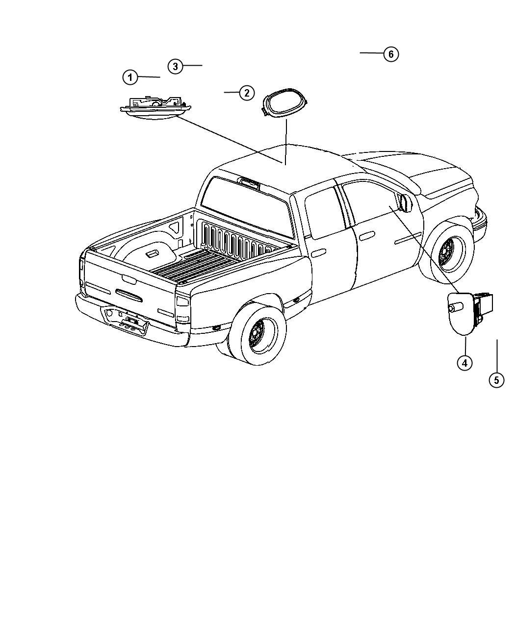 Diagram Lamps Interior. for your Ram 3500  