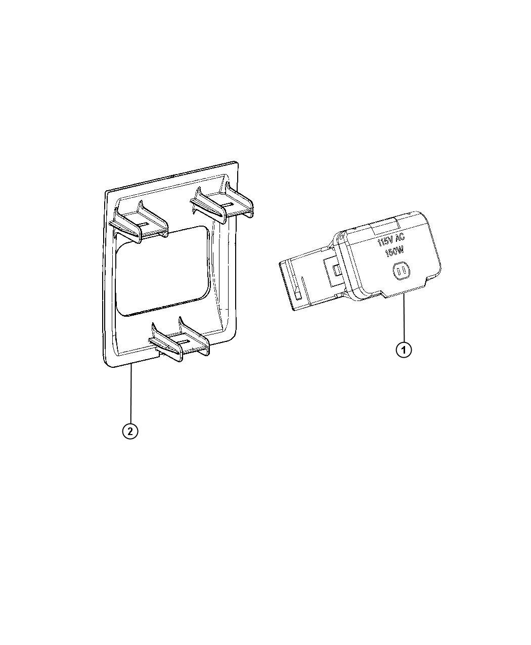 Diagram Power Inverter. for your 2022 Ram 1500   