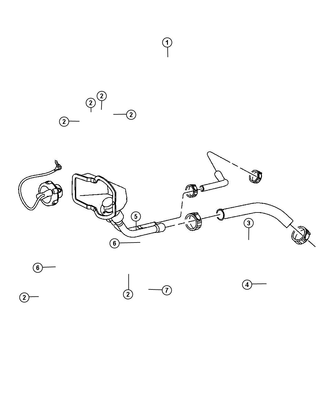 Fuel Filler Tube. Diagram