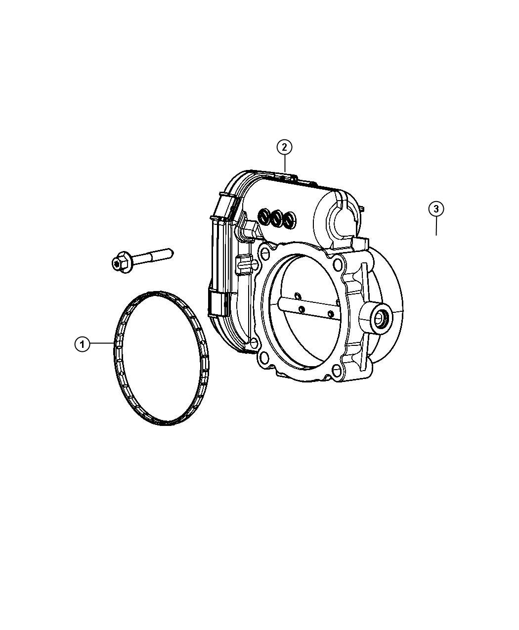 Diagram Throttle Body. for your Chrysler