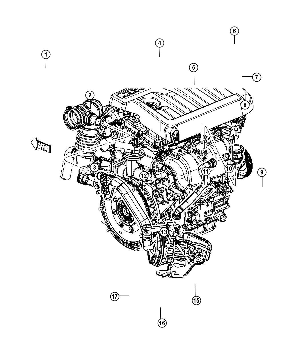 Diagram Air Pump. for your 2012 Chrysler 200   