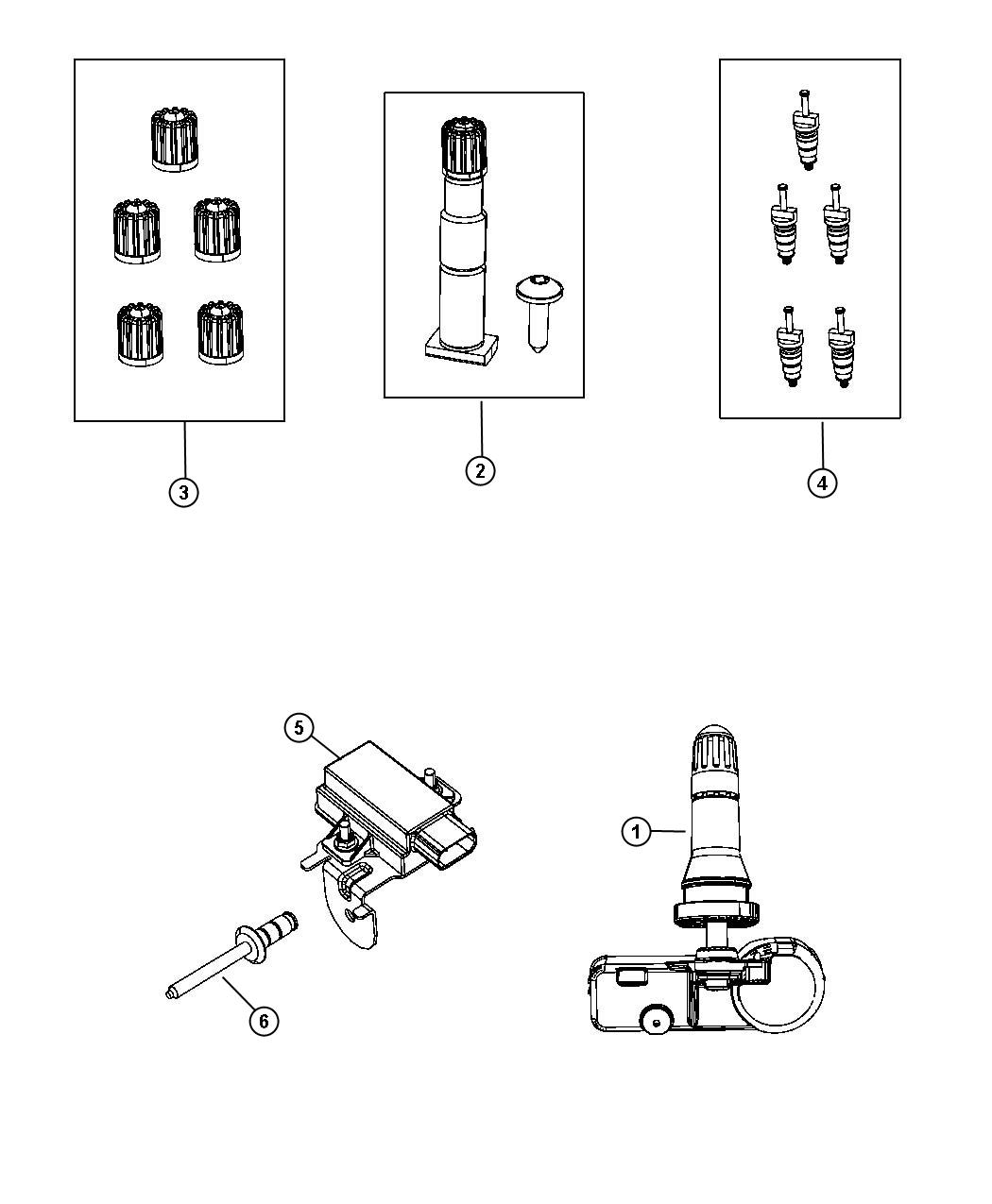 Diagram Tire Monitoring System. for your Jeep