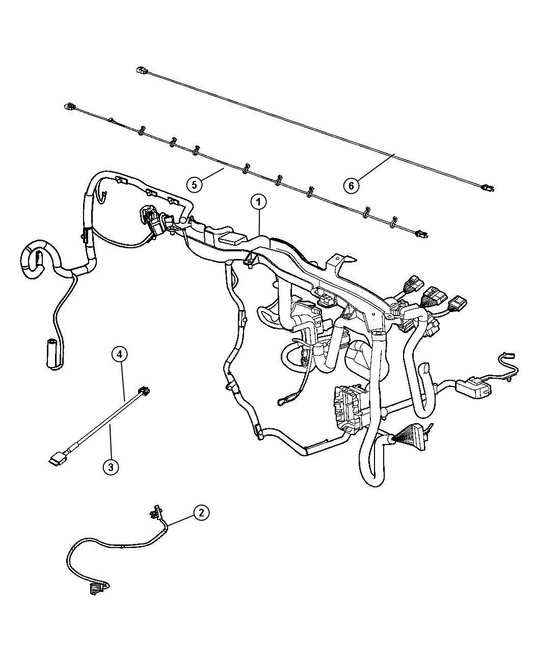 Diagram Wiring Instrument Panel. for your Jeep