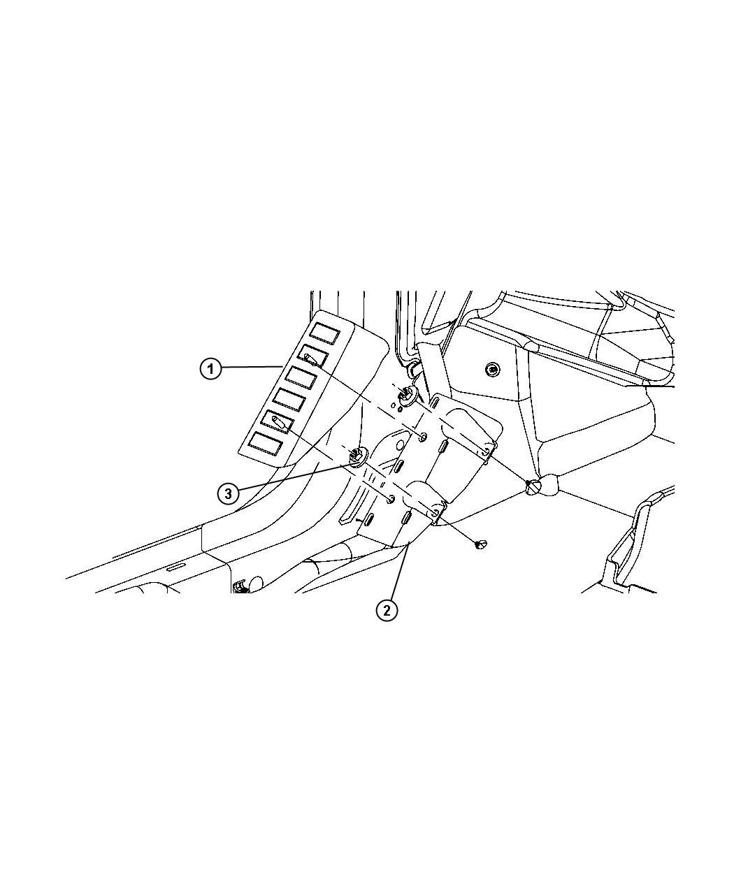 Footrest. Diagram