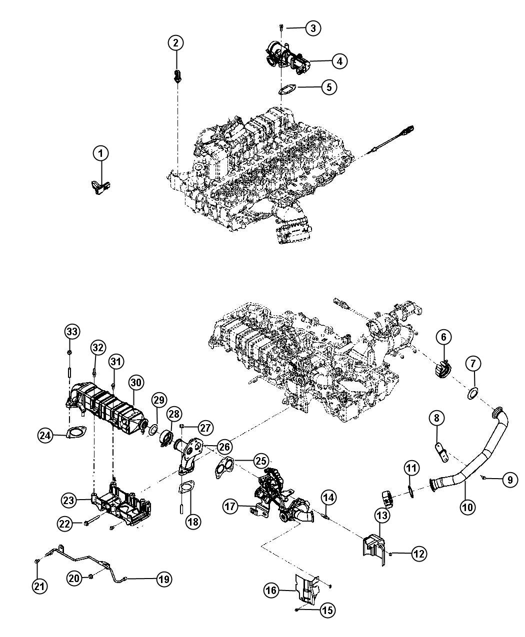 EGR System. Diagram