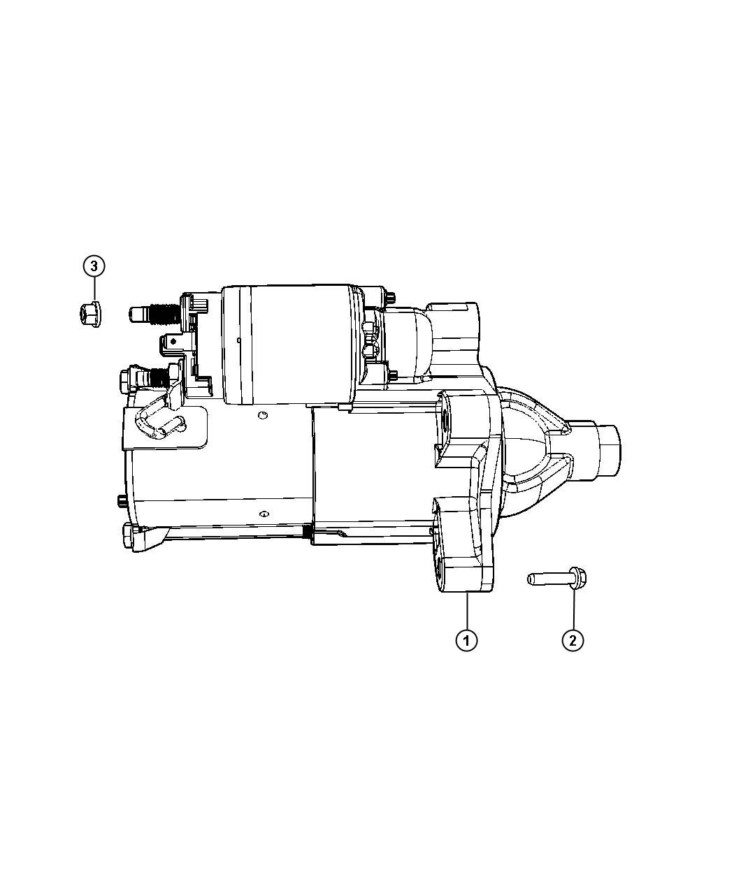 Diagram Starter and Related Parts. for your 2002 Dodge Grand Caravan   