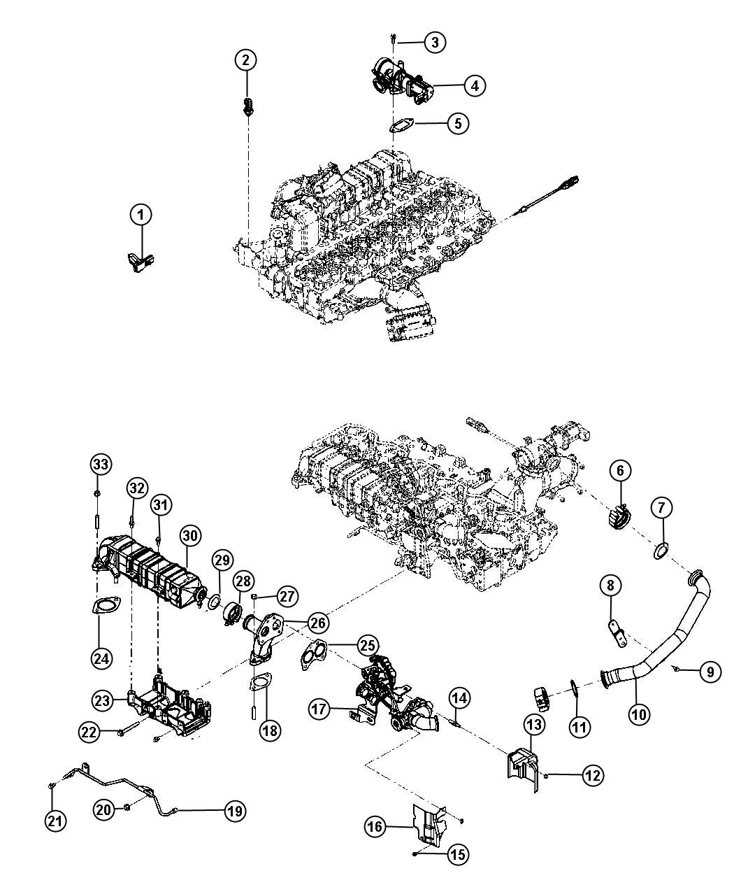 EGR System. Diagram