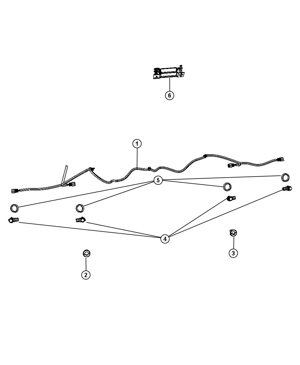 Diagram Park Assist. for your Ram 1500  