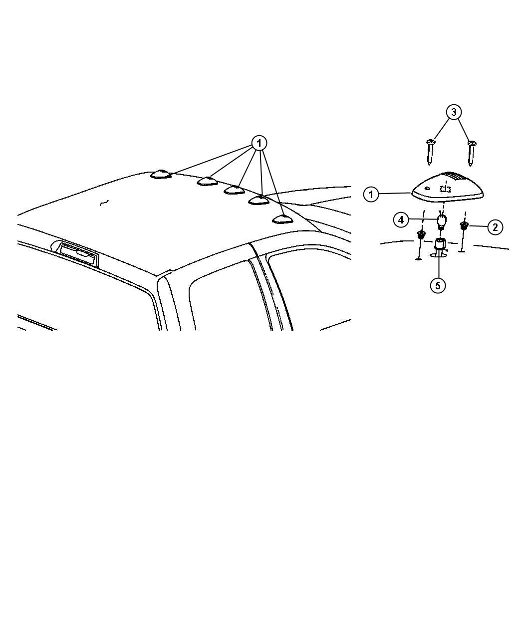 Lamps Roof. Diagram