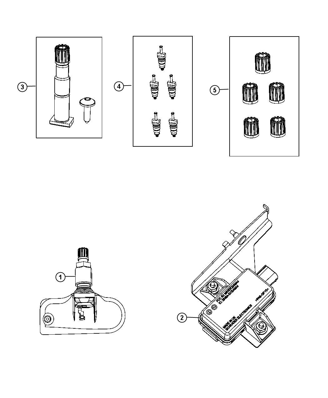 Diagram Tire Monitoring System. for your Chrysler