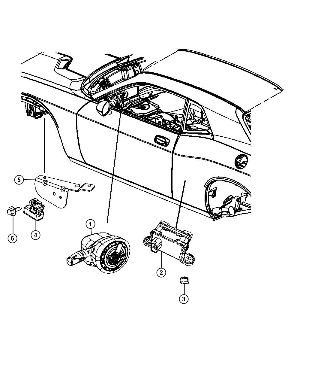 Diagram Sensors Suspension and Steering. for your Dodge