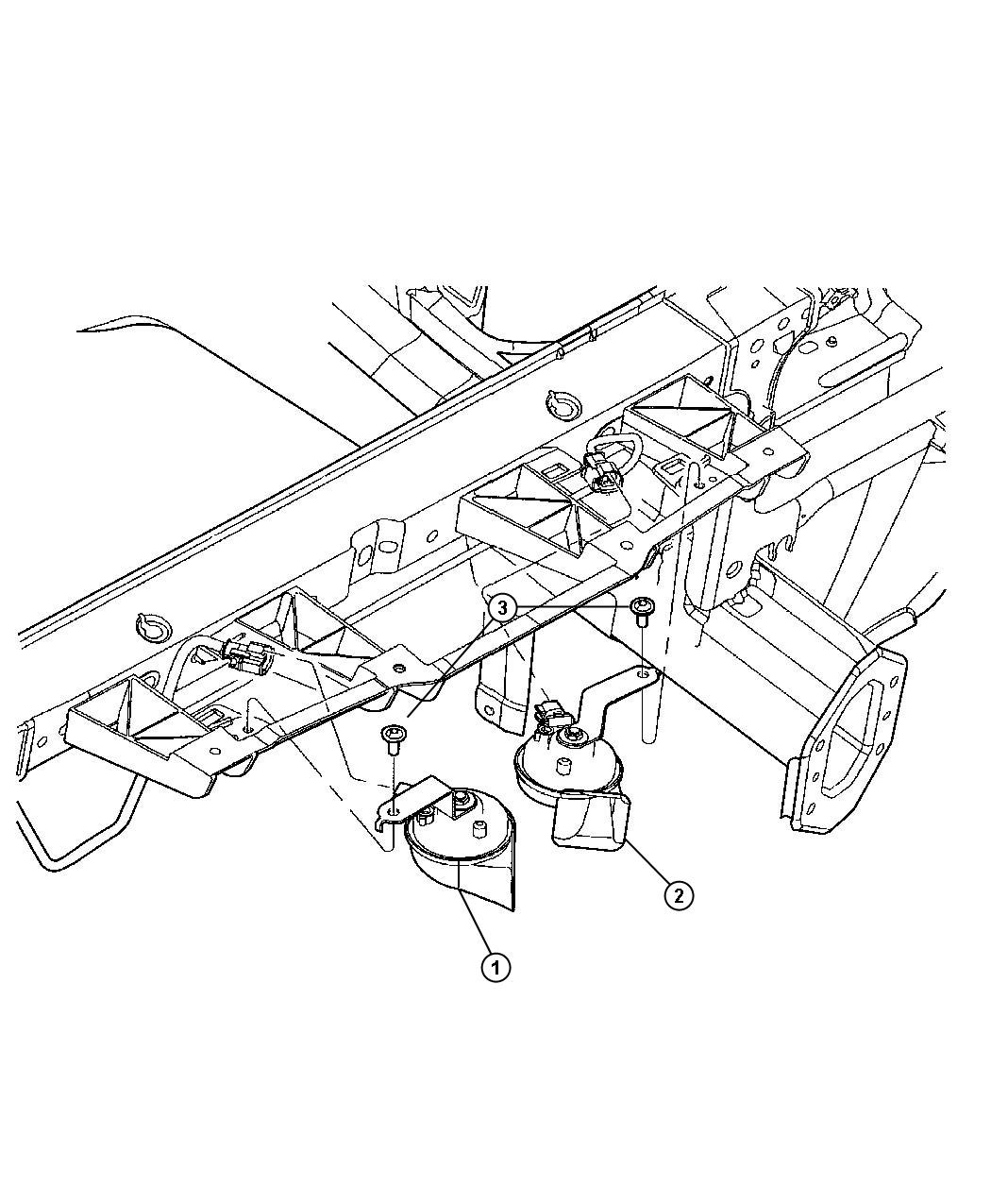 Horns. Diagram