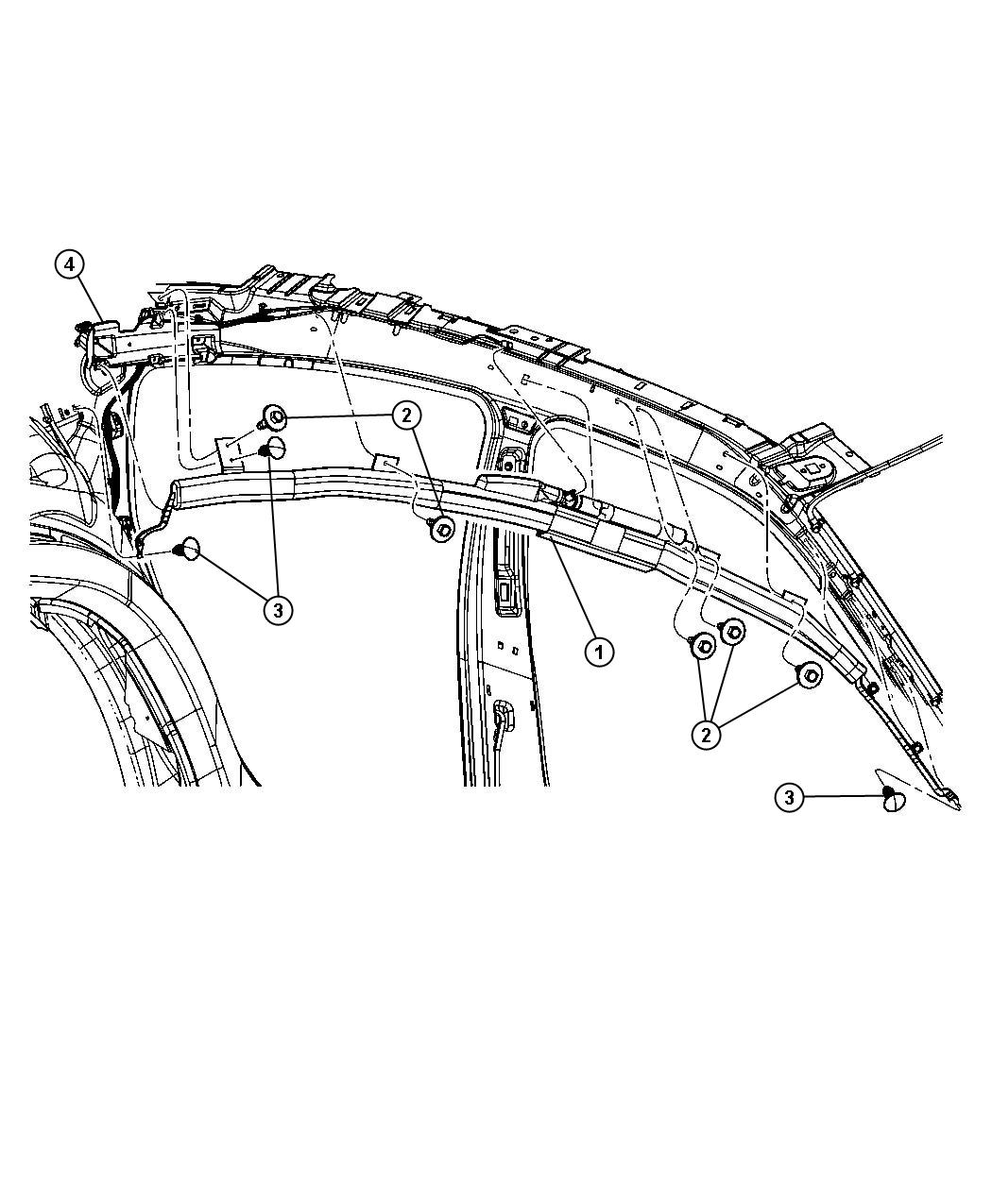 Diagram Air Bag Side. for your Dodge