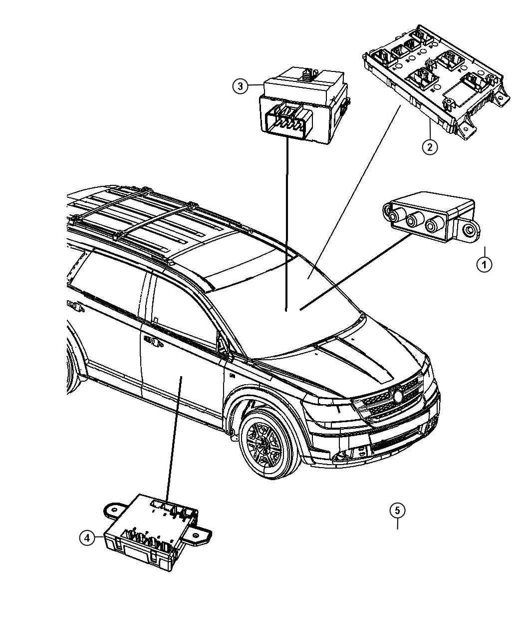 Diagram Modules Body. for your 2002 Dodge Ram 2500   