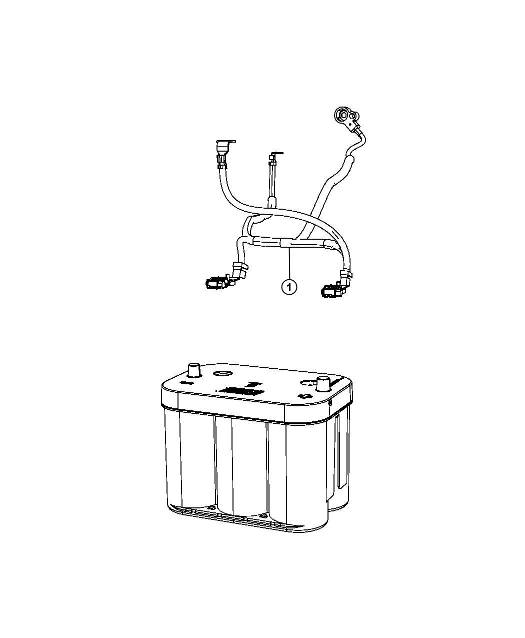 Diagram Battery Wiring. for your 1999 Chrysler 300  M 