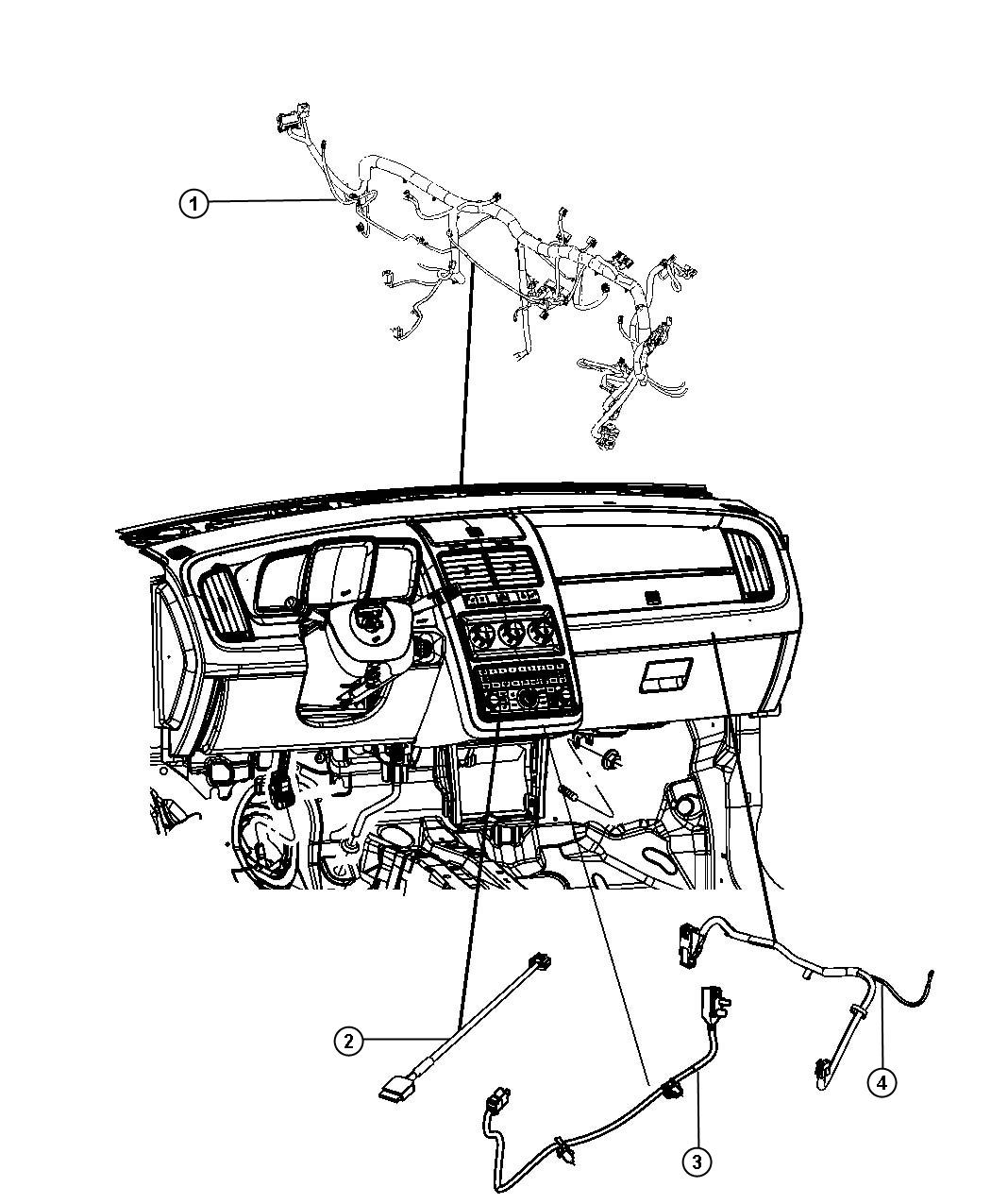 Diagram Wiring Instrument Panel. for your 2018 Dodge Journey   