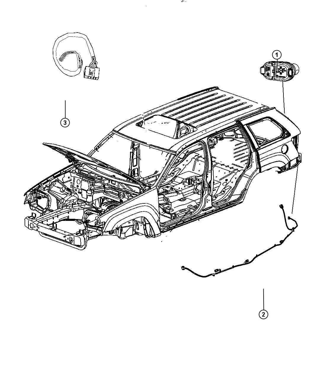 Wiring Chasis and Underbody. Diagram
