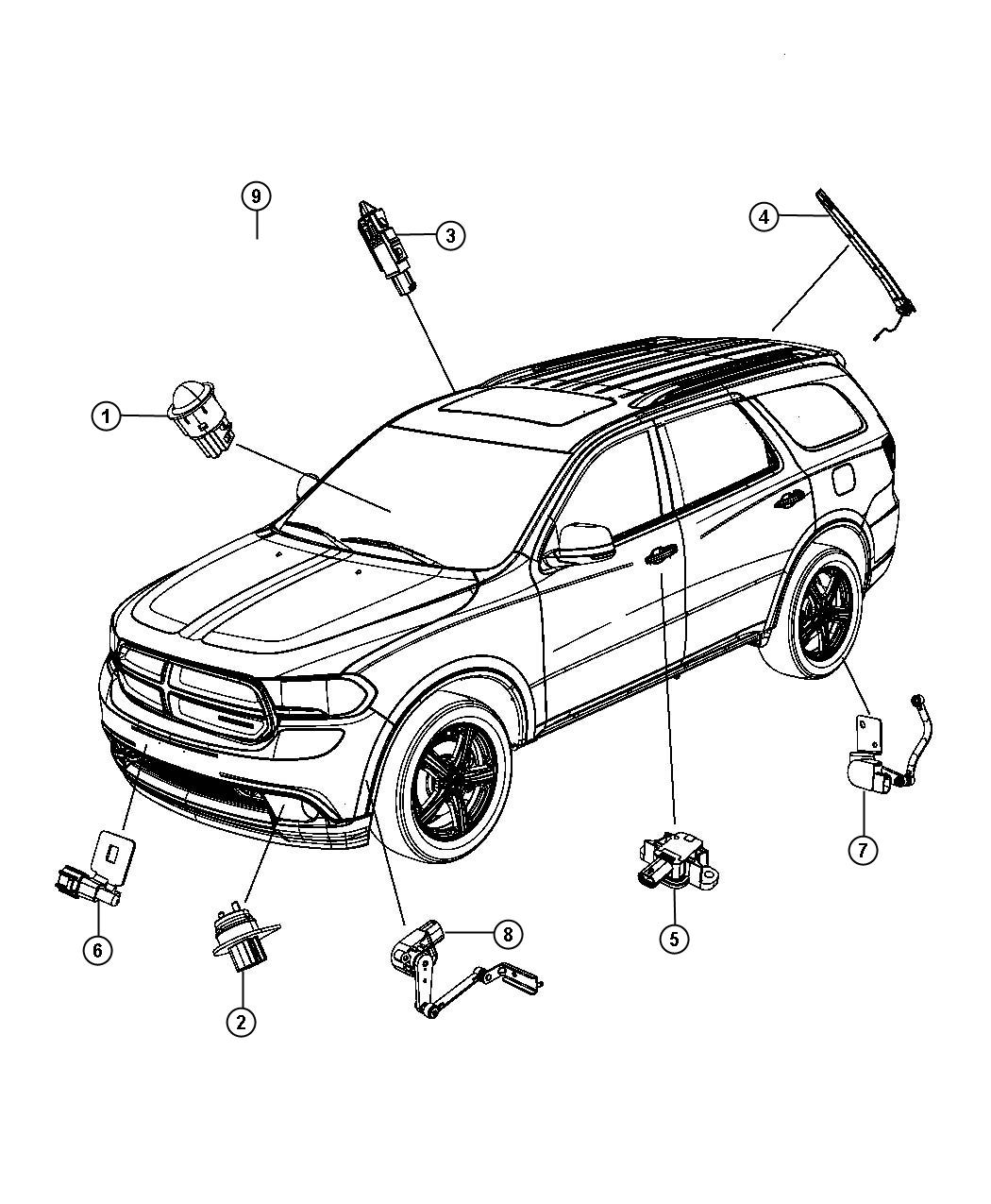 Sensors, Body. Diagram