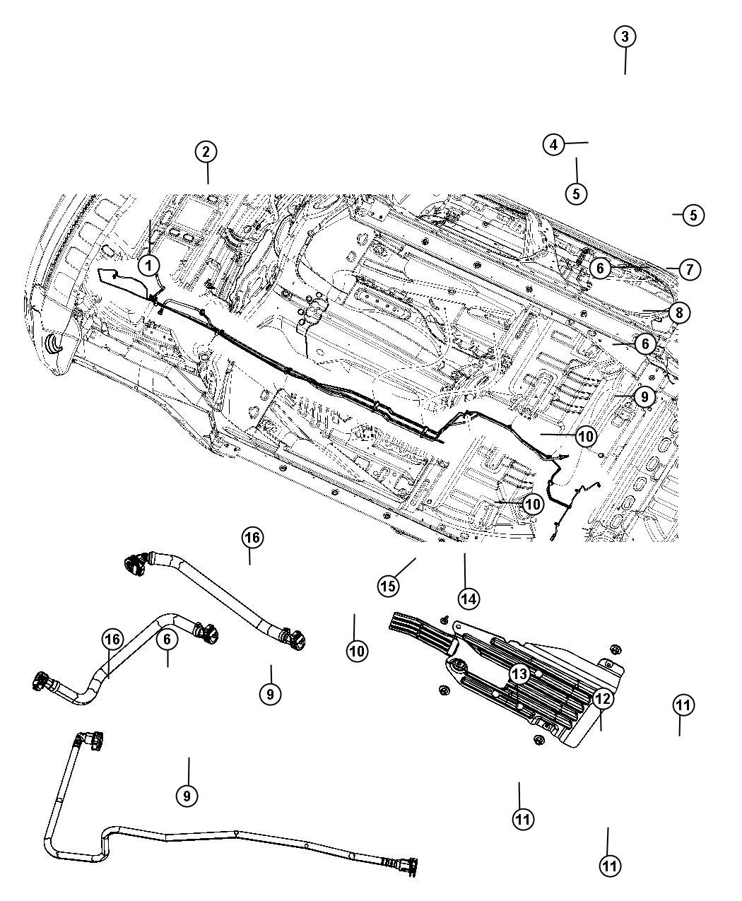 Diagram Fuel Lines. for your 2000 Jeep Grand Cherokee   