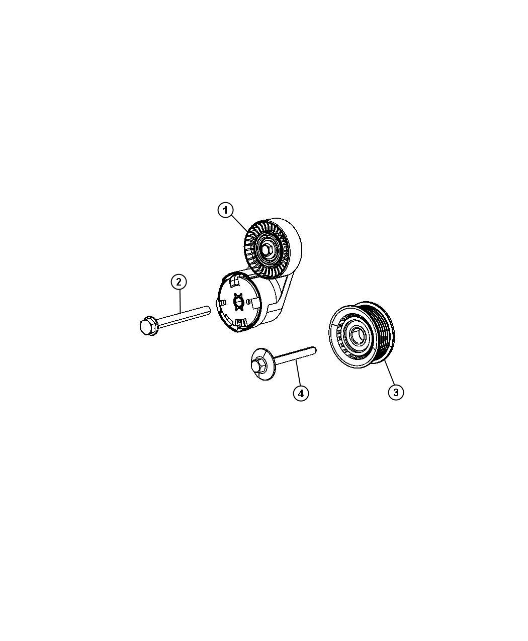 Diagram Pulleys and Related Items. for your Chrysler
