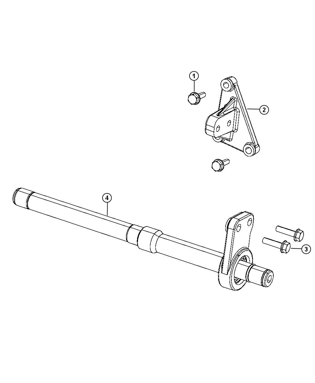 Diagram Shaft, Intermediate. for your 2002 Chrysler 300  M 