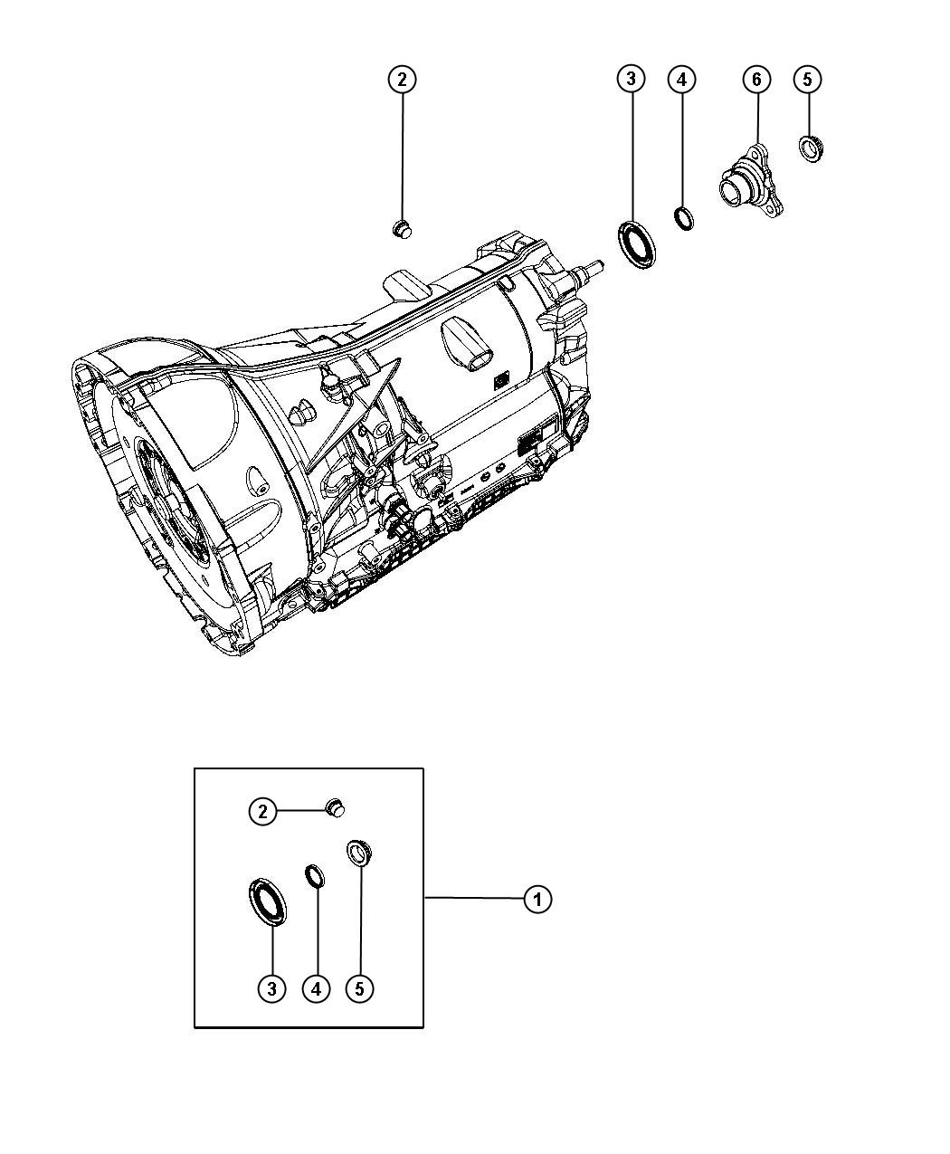 Diagram Extension RWD. for your Chrysler